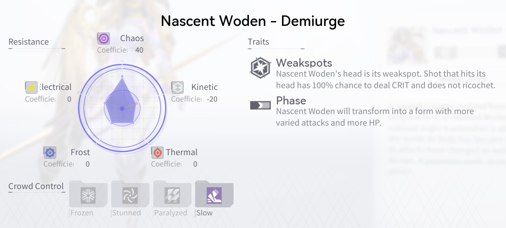 Neural Simulation Spotlight: Nascent Woden